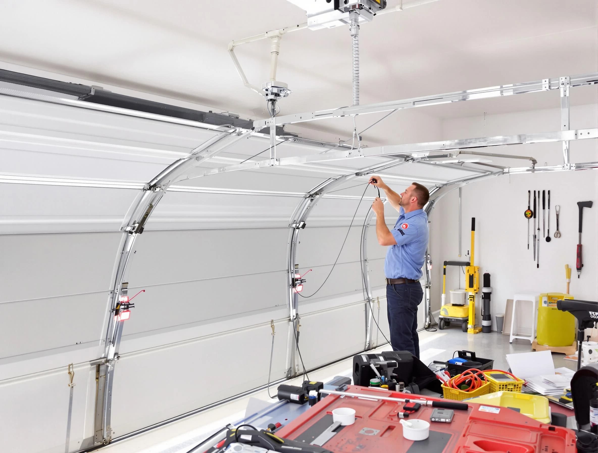 Garage door cable repair service by Stafford Courthouse Garage Door Repair in Stafford Courthouse