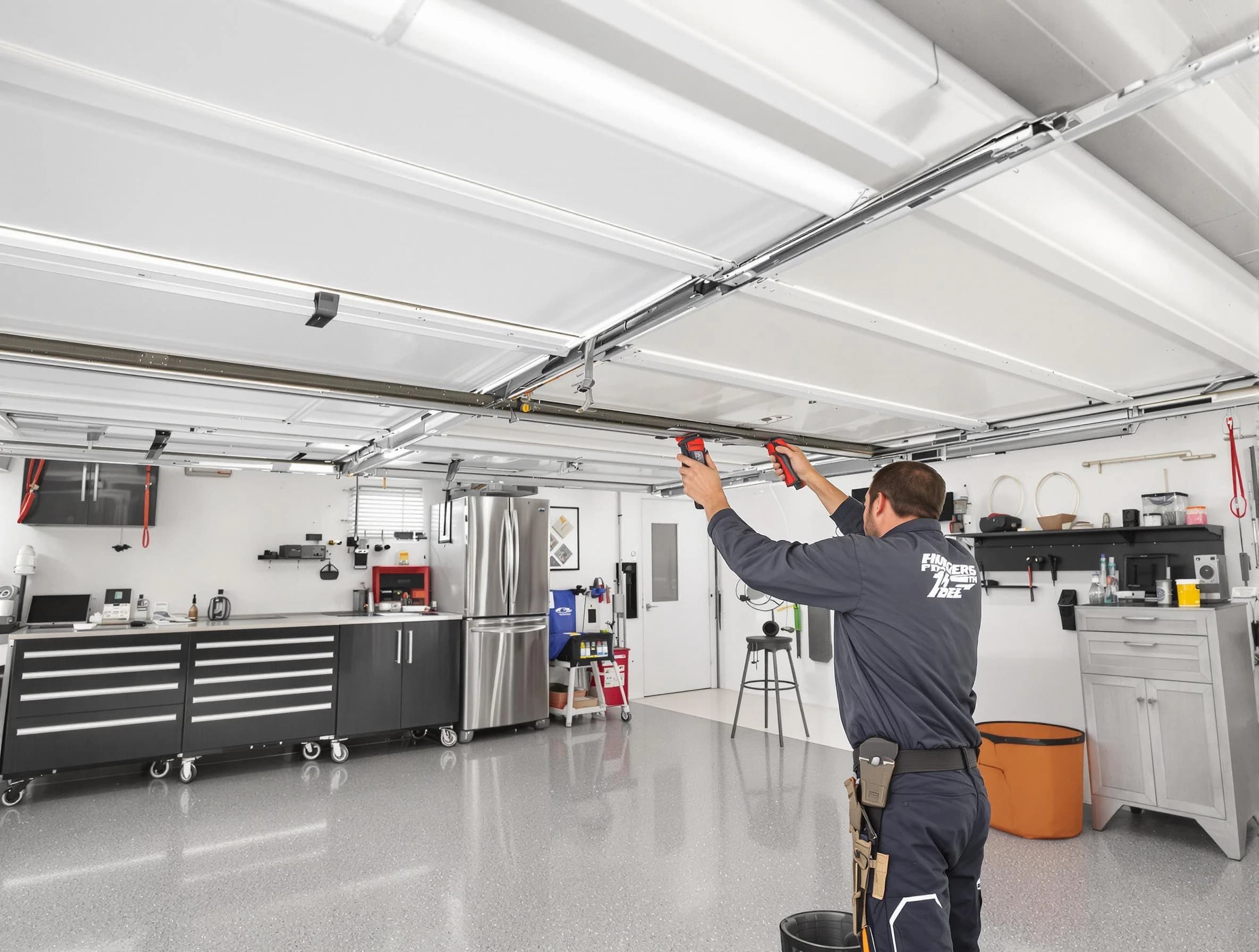 Overhead garage door repair service by Stafford Courthouse Garage Door Repair in Stafford Courthouse