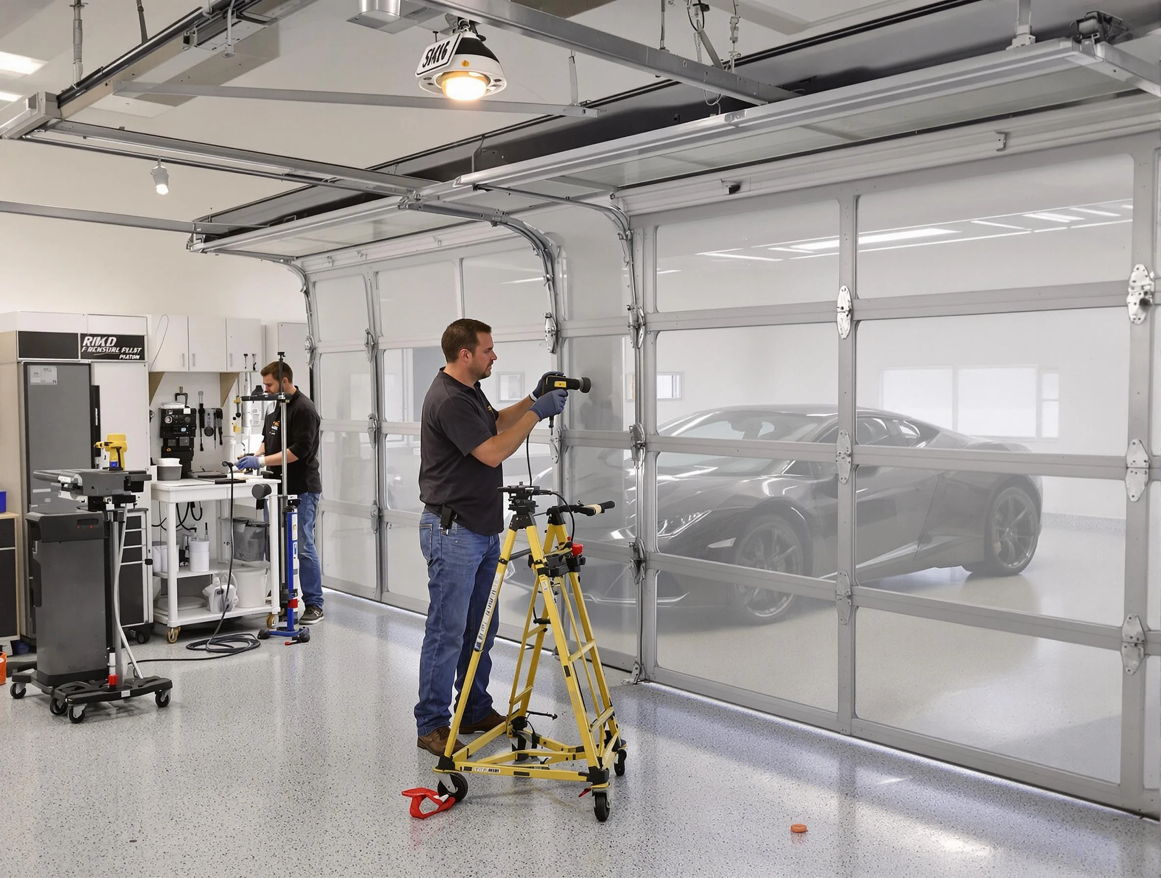 Garage Door Dents Repair in Stafford Courthouse