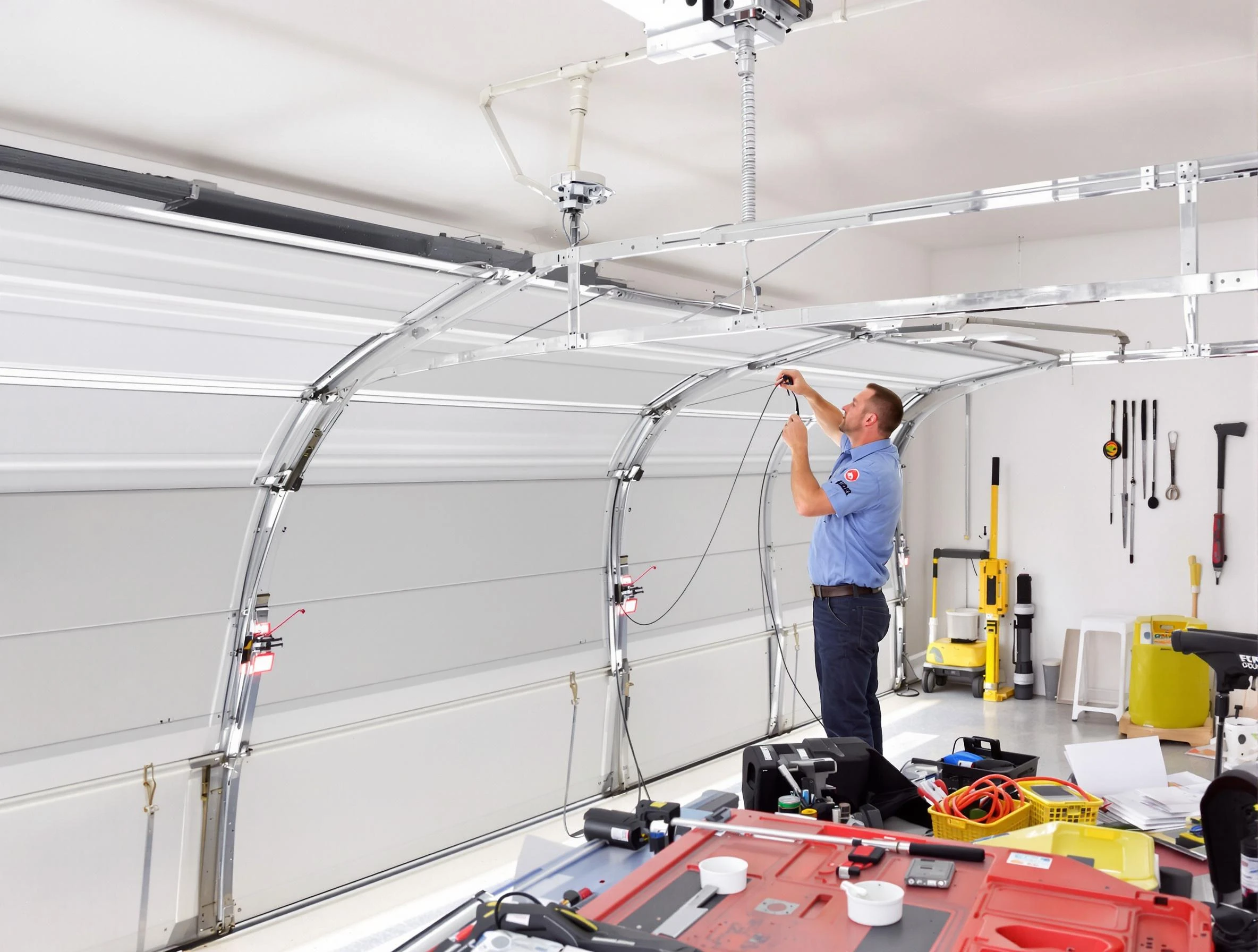 Garage door cable repair service by Stafford Courthouse Garage Door Repair in Stafford Courthouse