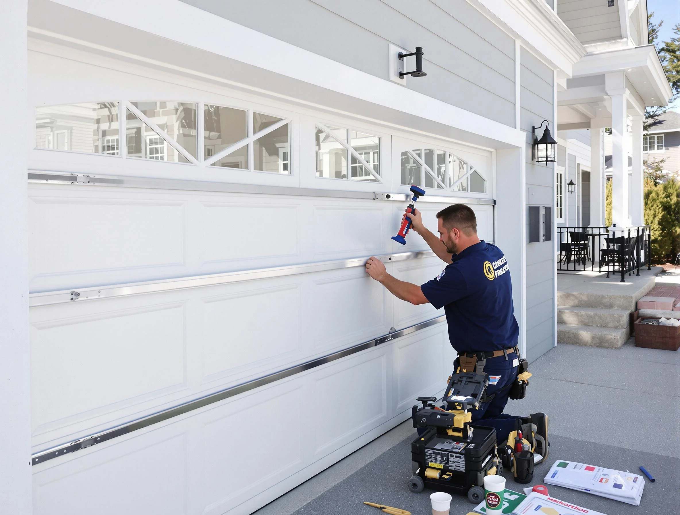 Professional garage door installation by Stafford Courthouse Garage Door Repair in Stafford Courthouse